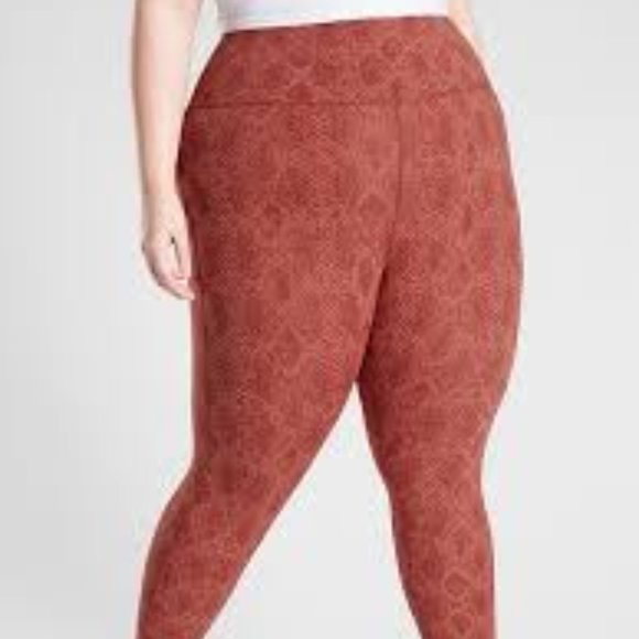 NWT ATHLETA Ultimate Stash Pocket Snake 7/8 Tights - Picture 2 of 10